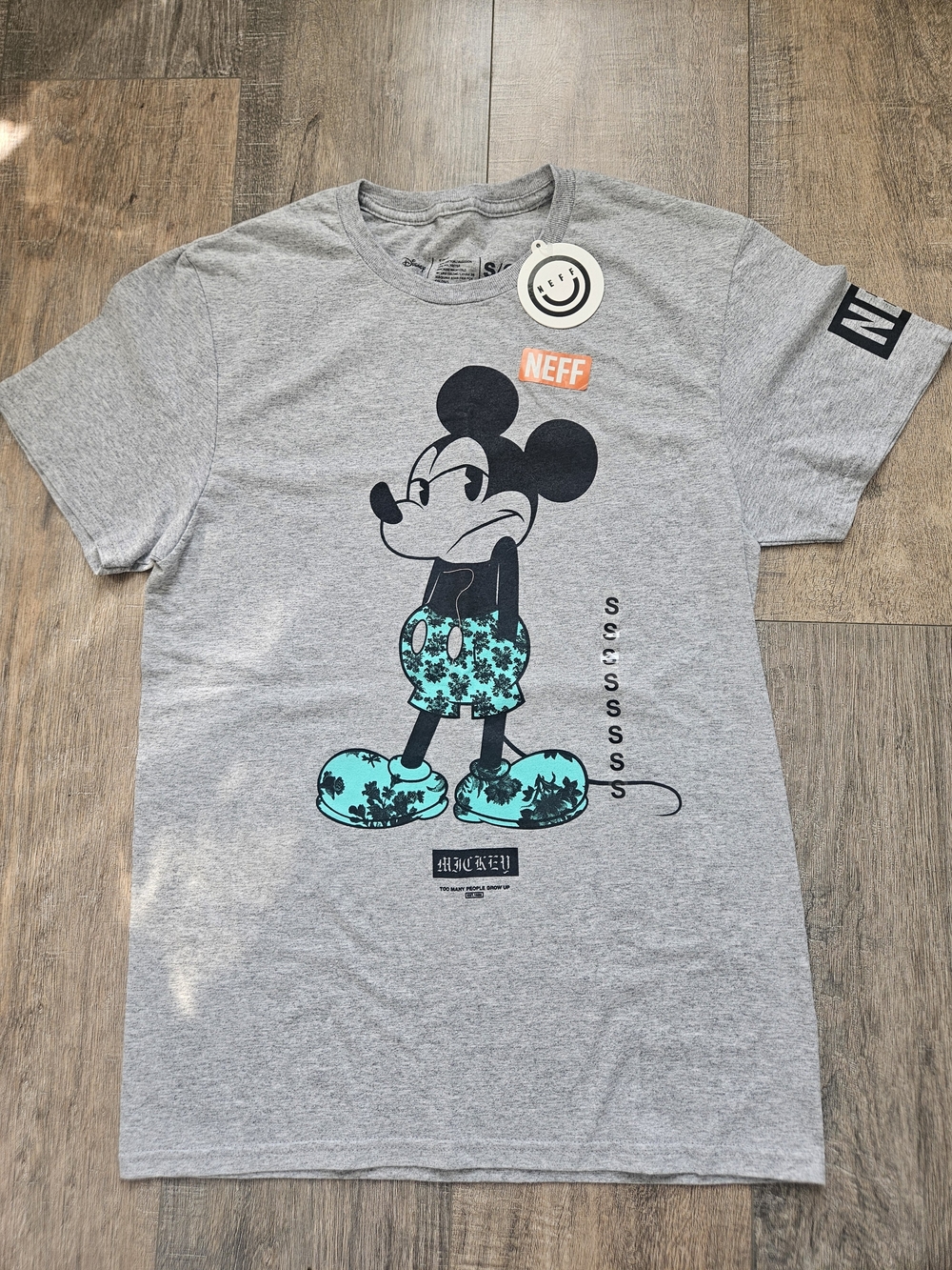 Mens Disney Neff Mickey Mouse T-shirt